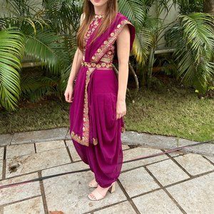 Indowestern wedding guest outfit